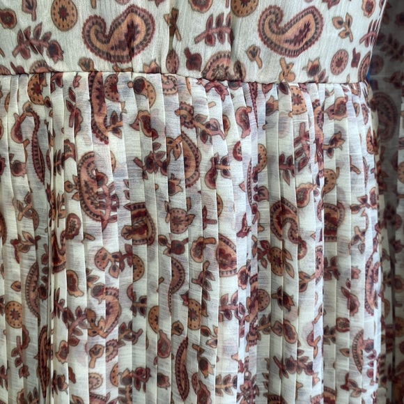 NWT ANTHROPOLOGIE LET ME BE WRAP / PLEATED DRESS FALL COLOR - Picture 13 of 17